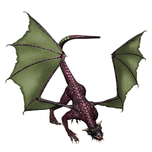 <b>Nemesis</b> ist ein jugendlicher Drache. Gutes Training bereitet den jungen Drachen optimal auf seine Aufgaben in der Arena vor.