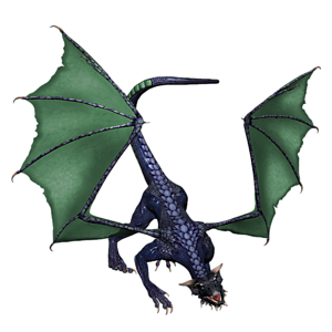 <b>Greenpink</b> ist ein jugendlicher Drache. Gutes Training bereitet den jungen Drachen optimal auf seine Aufgaben in der Arena vor.
