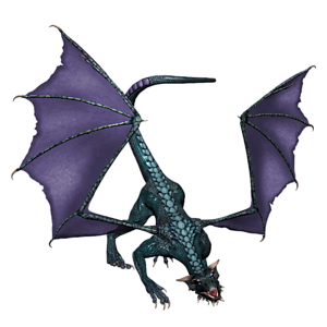 <b>Arwen</b> ist ein jugendlicher Drache. Gutes Training bereitet den jungen Drachen optimal auf seine Aufgaben in der Arena vor.