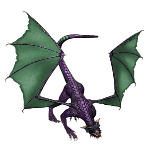 <b>Cydria</b> ist ein jugendlicher Drache. Gutes Training bereitet den jungen Drachen optimal auf seine Aufgaben in der Arena vor.